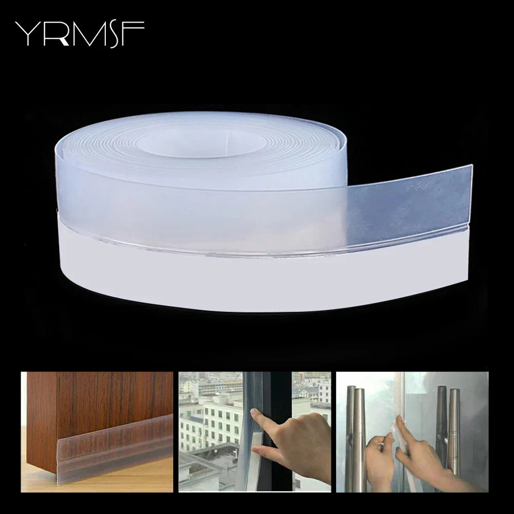 Multi-purpose Tape For Wind & Dust Stopper For Doors & Windows 1 Meter, (Pack Of 4)